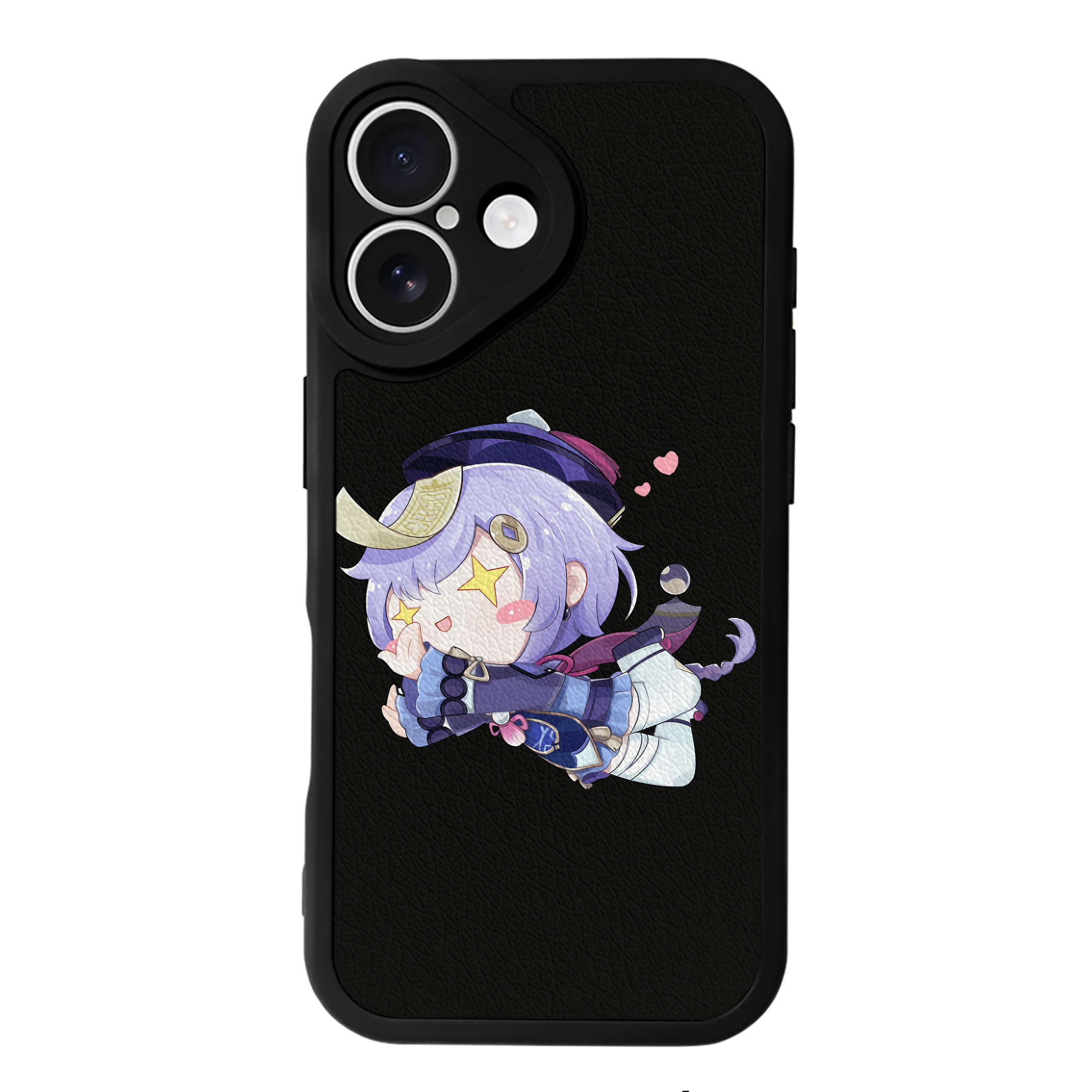 げんし神 七七 なな  genshin Nana 【iPhone 16シリーズ対応】シリコンスマホケース（レザー調） 材質：シリコン